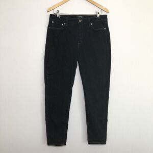 Lauren Ralph Lauren Jeans Womans 12 Blue Premier Skinny Ankle Stretch Denim Dark
